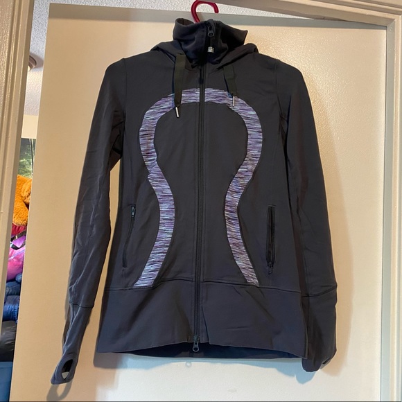 LULULEMON HOODED STRIDE JACKET - Picture 1 of 9